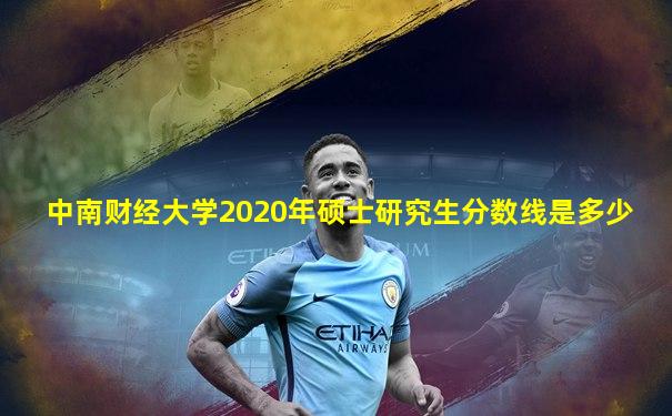 中南财经大学2020年硕士研究生分数线是多少