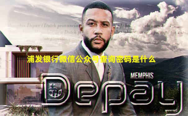 浦发银行微信公众号查询密码是什么