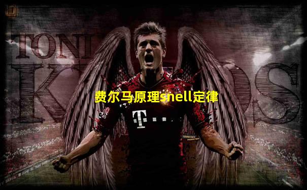 费尔马原理snell定律